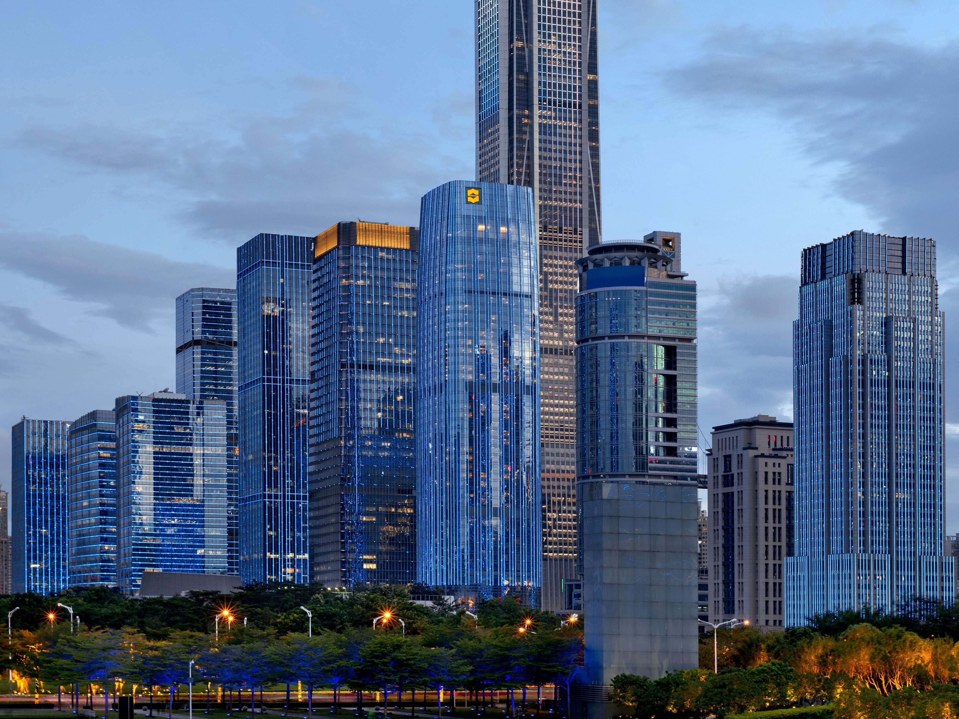 Futian Shangri-La, Shenzhen,Near To Shenzhen Convention&Exhibition Centre, Futian Railway Station Kültér fotó