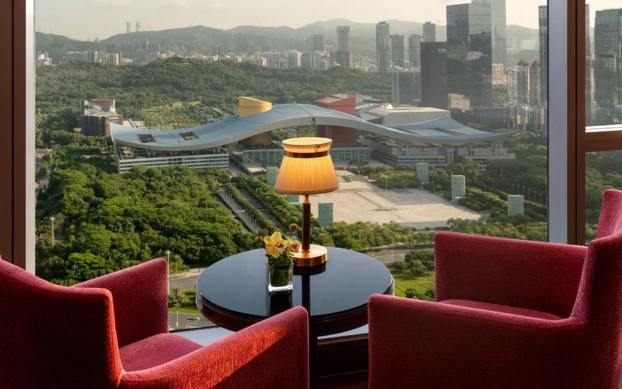 Futian Shangri-La, Shenzhen,Near To Shenzhen Convention&Exhibition Centre, Futian Railway Station Kültér fotó