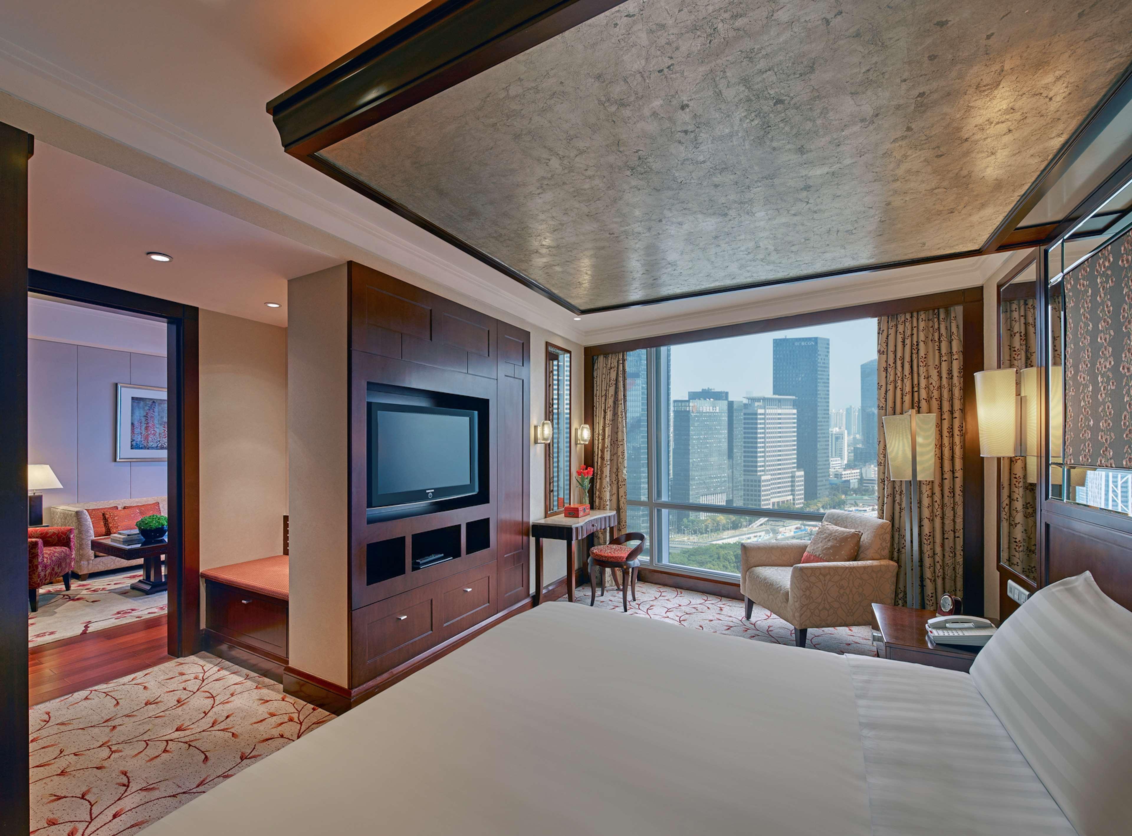 Futian Shangri-La, Shenzhen,Near To Shenzhen Convention&Exhibition Centre, Futian Railway Station Kültér fotó