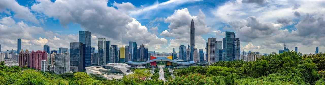 Futian Shangri-La, Shenzhen,Near To Shenzhen Convention&Exhibition Centre, Futian Railway Station Kültér fotó